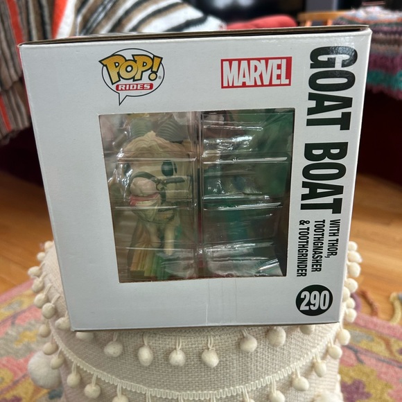 Marvel Thor Goat Boat Funko Pop Rides 290 Love & Thunder - Picture 6 of 11